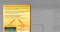 Desktop Screenshot of grossiste-chinois-import.com